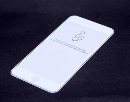 Apple iPhone 6 Plus Zore Kenarları Kırılmaya Dayanıklı Cam Ekran Koruyucu - 4