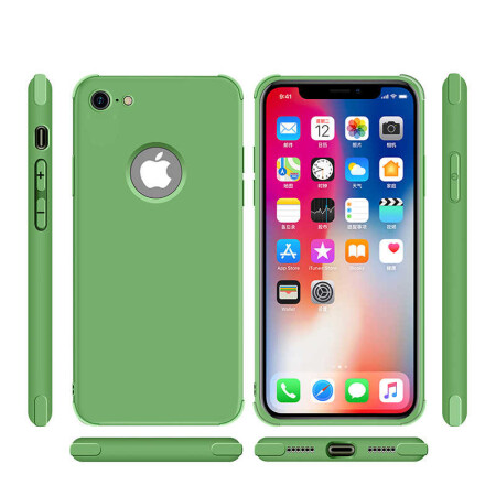 Apple iPhone 8 Kılıf Zore Neva Silikon - 8