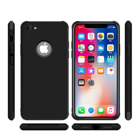 Apple iPhone 8 Kılıf Zore Neva Silikon - 6