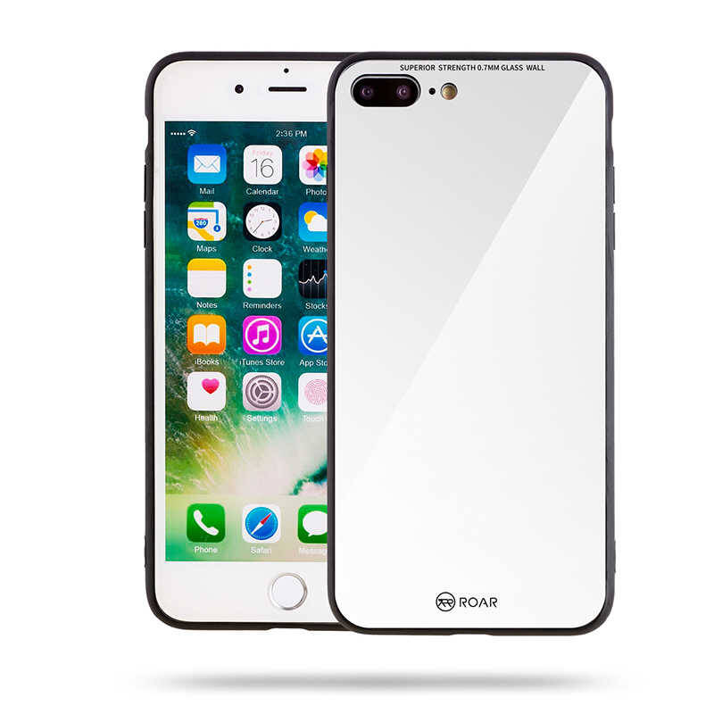 Apple iPhone 8 Plus Kılıf Roar Mira Glass Kapak - 2