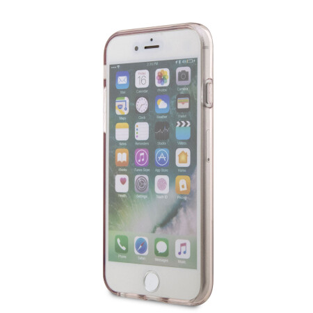 Apple iPhone SE 2020 Kılıf Karl Lagerfeld Transparan Choupette Dizayn Kapak - 7