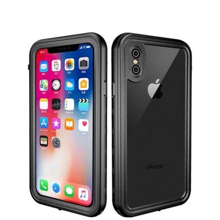 Apple iPhone X Kılıf 1-1 Su Geçirmez Kılıf - 5