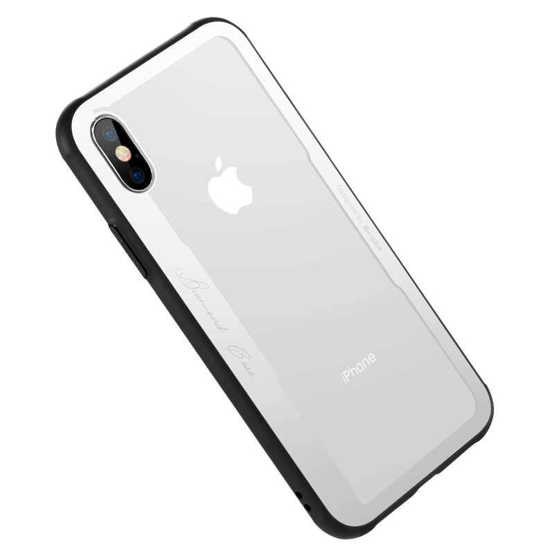 Apple iPhone X Kılıf Benks Shiny Glass Series - 3