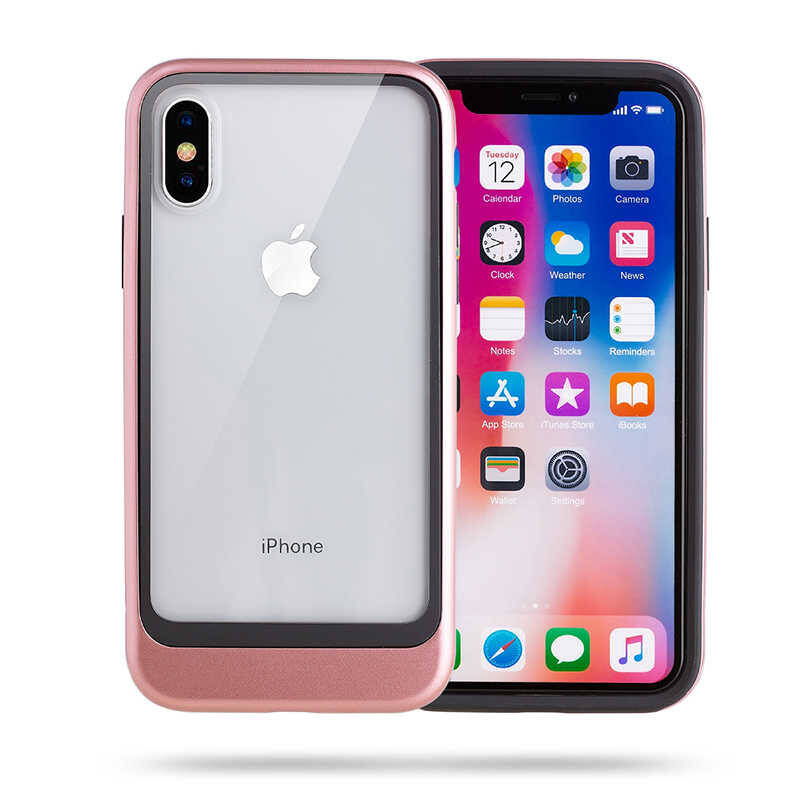 Apple iPhone X Kılıf Roar Ace Hybrid Ultra Thin Kapak - 5