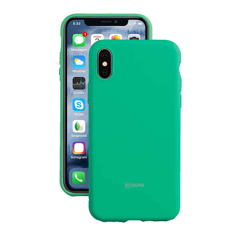 Apple iPhone X Kılıf Roar Jelly Kapak - 9