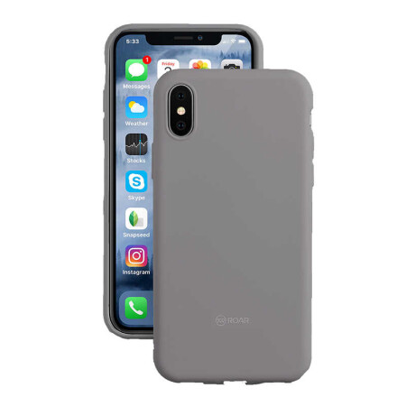 Apple iPhone X Kılıf Roar Jelly Kapak - 5