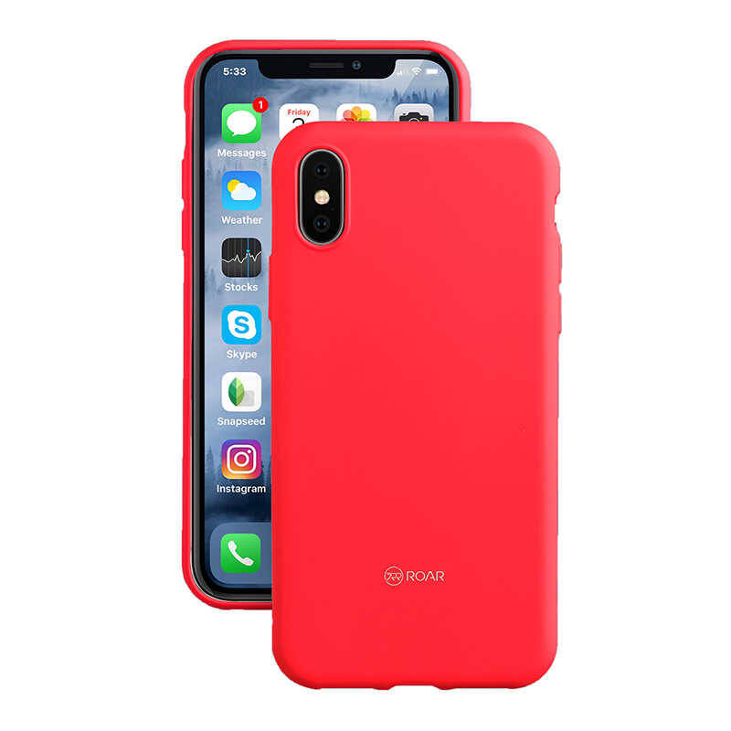 Apple iPhone X Kılıf Roar Jelly Kapak - 1