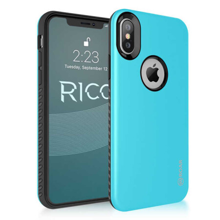 Apple iPhone X Kılıf Roar Rico Hybrid Kapak - 5