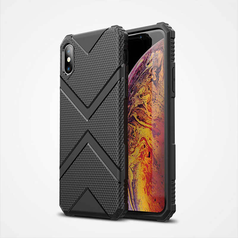 Apple iPhone X Kılıf Zore Hank Silikon - 3