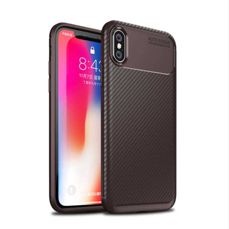 Apple iPhone X Kılıf Zore Negro Silikon Kapak - 1