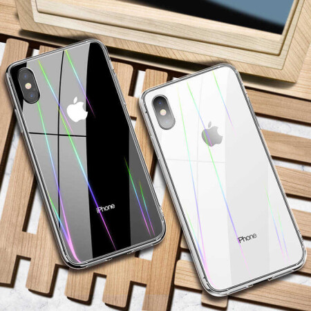 Apple iPhone XR 6.1 Kılıf Zore Rainbow Kapak - 8