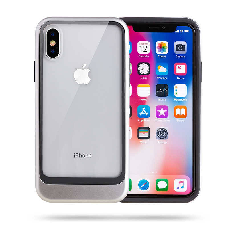 Apple iPhone XS 5.8 Kılıf Roar Ace Hybrid Ultra Thin Kapak - 5