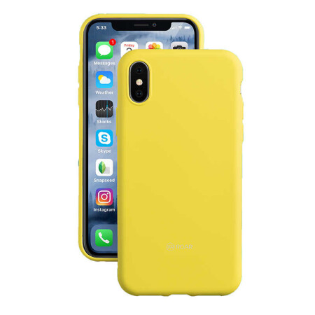 Apple iPhone XS 5.8 Kılıf Roar Jelly Kapak - 3