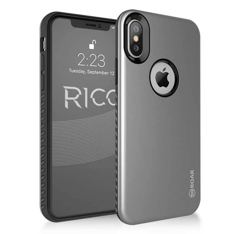 Apple iPhone XS 5.8 Kılıf Roar Rico Hybrid Kapak - 8