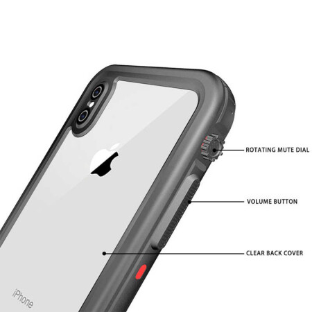 Apple iPhone XS 5.8 Kılıf Zore 1-1 Su Geçirmez Kılıf - 9