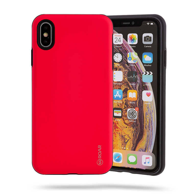 Apple iPhone XS Max 6.5 Kılıf Roar Rico Hybrid Kapak - 8