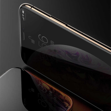 Apple iPhone XS Max 6.5 Zore Kor Privacy Cam Ekran Koruyucu - 10