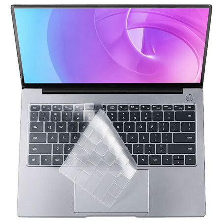 Apple Macbook 12 Retina Zore Klavye Koruyucu Transparan Buzlu Silikon Ped - 2