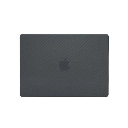 Apple Macbook 13.3 Air 2020 A2337 Zore MSoft Carbon Fiber Tasarımlı Kapak - 5