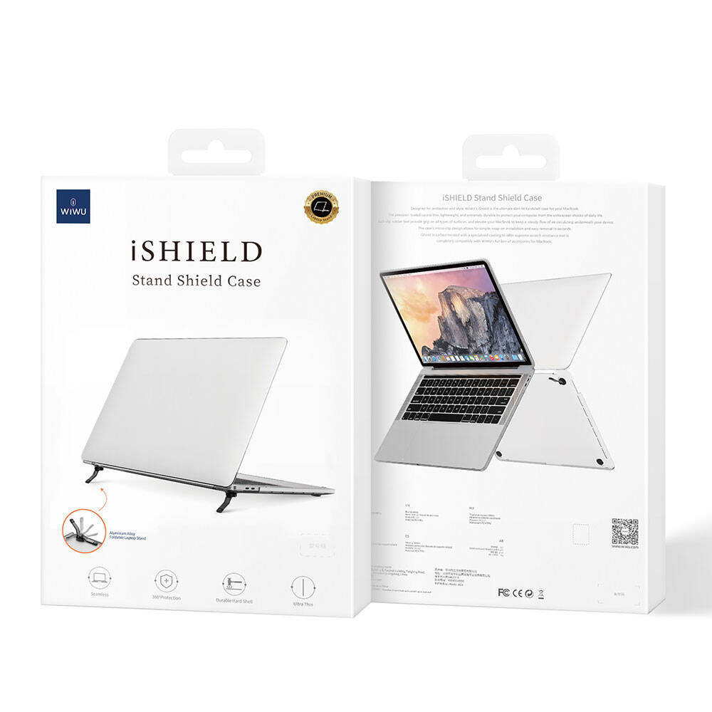 Apple Macbook 13.3 Air 2020 Wiwu Macbook iShield Standlı Shield Kapak - 4