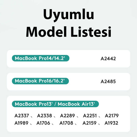 Apple Macbook 13.3 Air M1 Benks AR (Anti Reflective) Yansıma Önleyici Ekran Koruyucu - 8