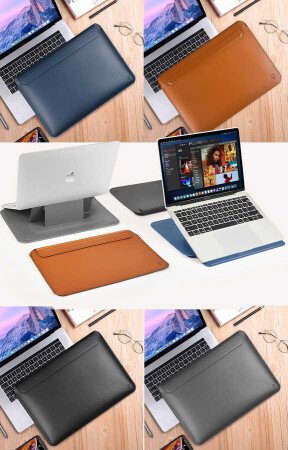 Apple Macbook 13.3 Air Wiwu Macbook Skin Pro Portable Stand Kılıf - 10