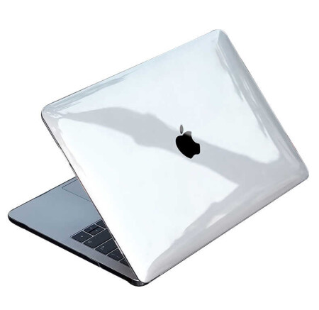 Apple Macbook 13.3 Pro 2022 M2 Wiwu Ultra İnce Sararmayan Şeffaf MacBook Crystal iShield Kapak - 1