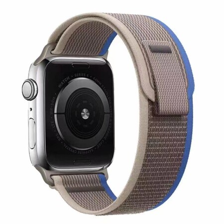 Apple Watch 10 42mm Zore KRD-77 Hasır Kordon - 6