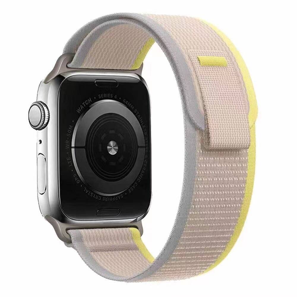 Apple Watch 10 42mm Zore KRD-77 Hasır Kordon - 5