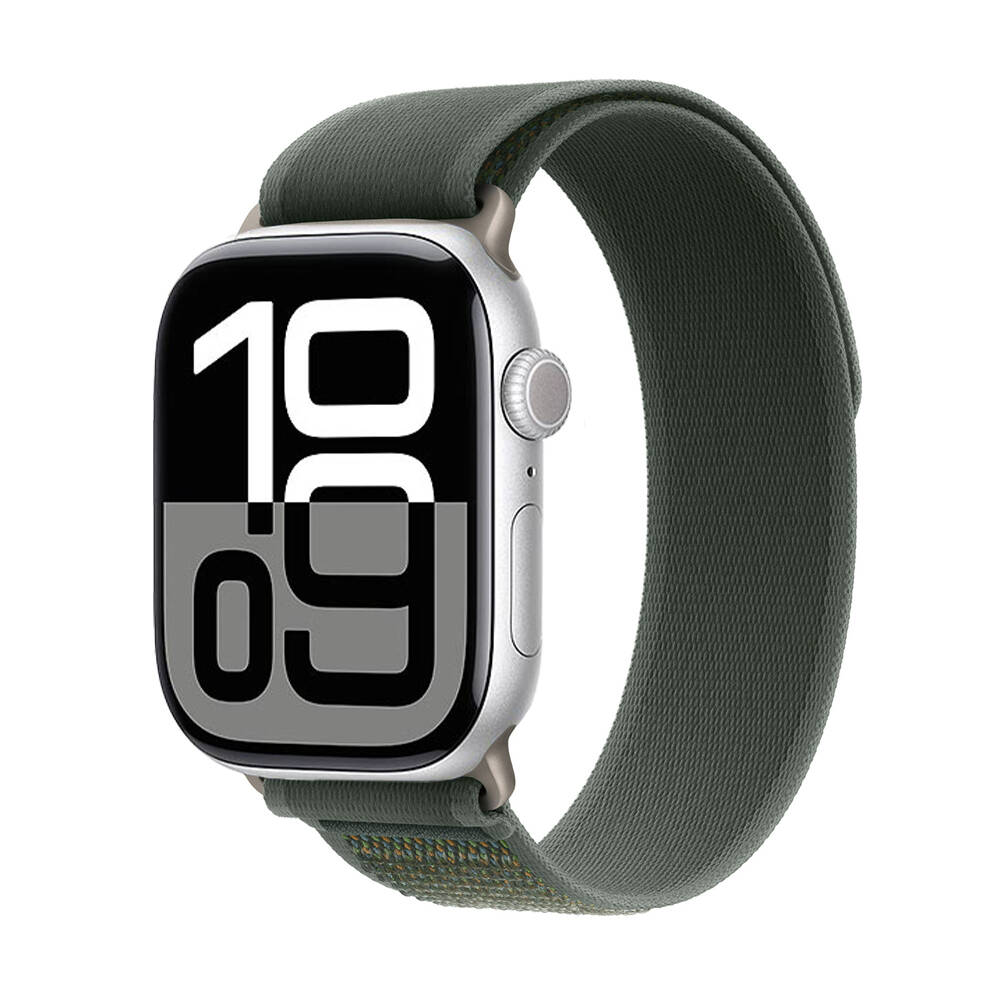 Apple Watch 10 42mm Zore KRD-77 Hasır Kordon - 2