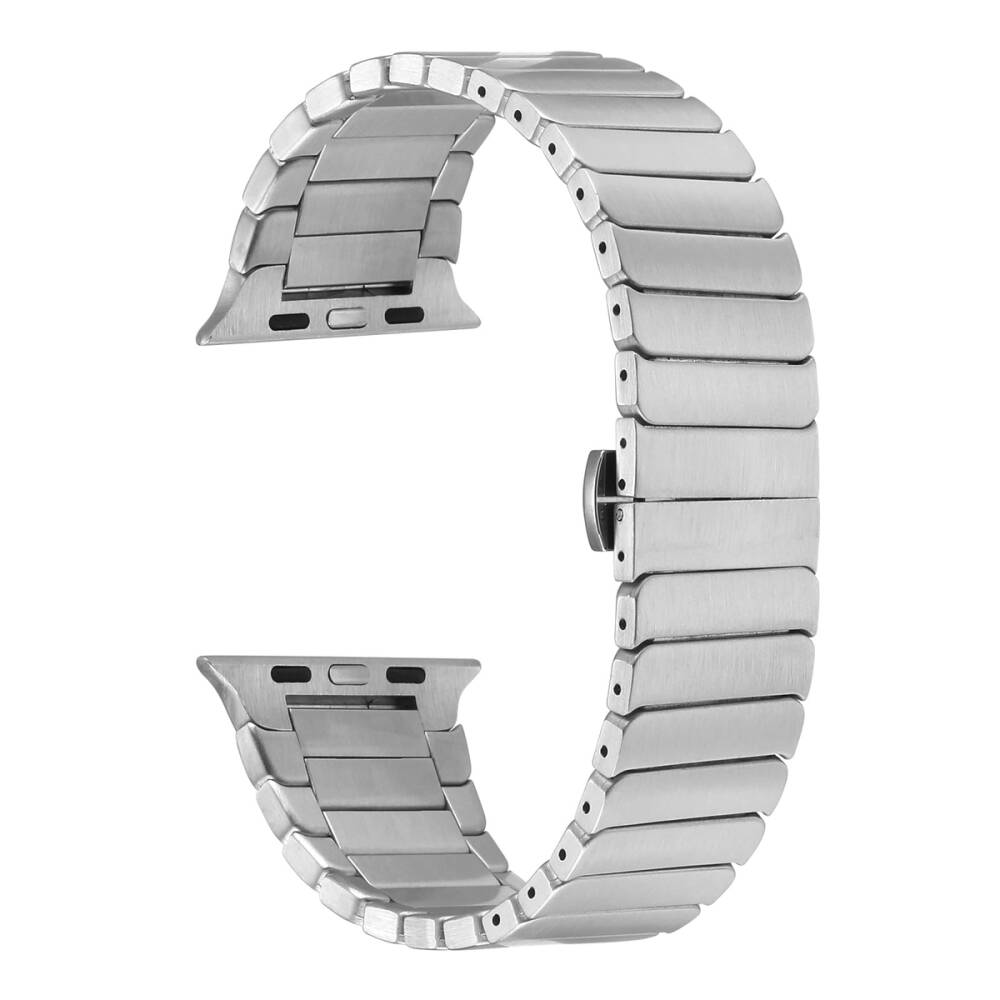 ​​​Apple Watch 38mm Kordon KRD-79 Metal Strap Kayış - 23