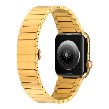 ​​​Apple Watch 38mm Kordon KRD-79 Metal Strap Kayış - 29