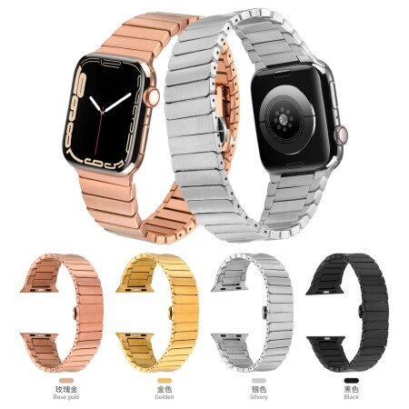 ​​​Apple Watch 38mm Kordon KRD-79 Metal Strap Kayış - 30