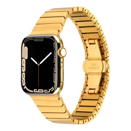 ​​​Apple Watch 38mm Kordon KRD-79 Metal Strap Kayış - 18