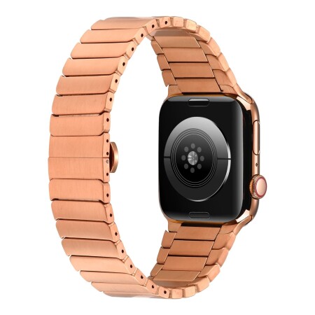 ​​​Apple Watch 38mm Kordon KRD-79 Metal Strap Kayış - 10