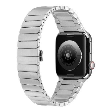 ​​​Apple Watch 38mm Kordon KRD-79 Metal Strap Kayış - 14