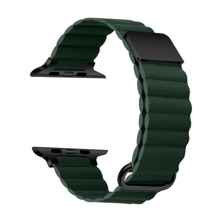 ​​​Apple Watch 38mm KRD-78 PU Deri Kordon Strap Kayış - 9