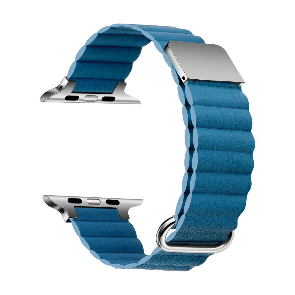 ​​​Apple Watch 38mm KRD-78 PU Deri Kordon Strap Kayış - 6