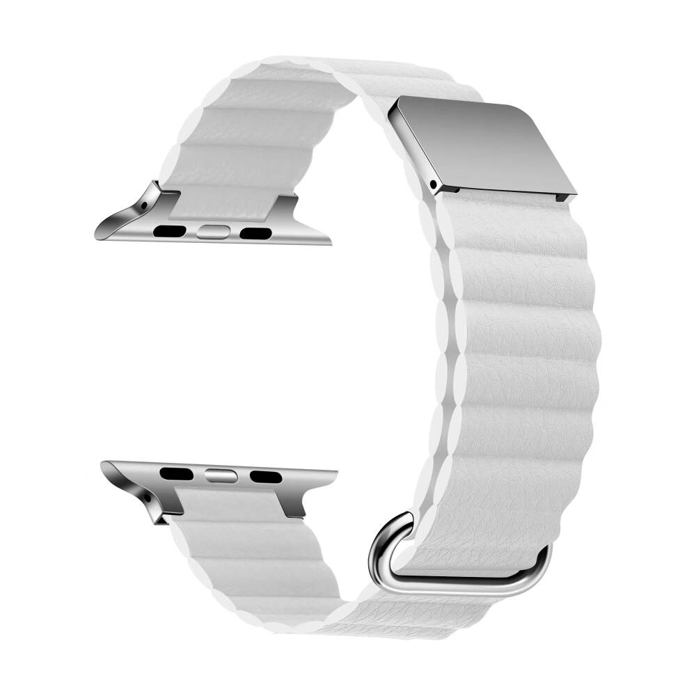 ​​​Apple Watch 38mm KRD-78 PU Deri Kordon Strap Kayış - 1