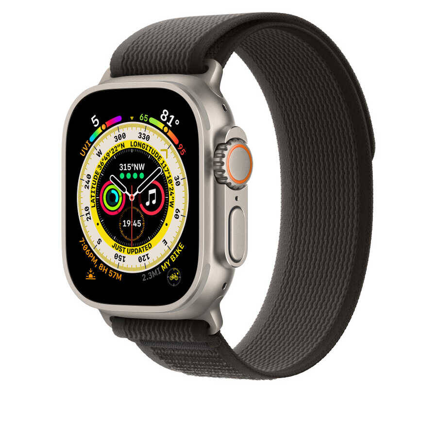 Apple Watch 38mm Wiwu Trail Loop Naylon Örgü İşlemeli Hasır Kordon Strap Kayış - 9