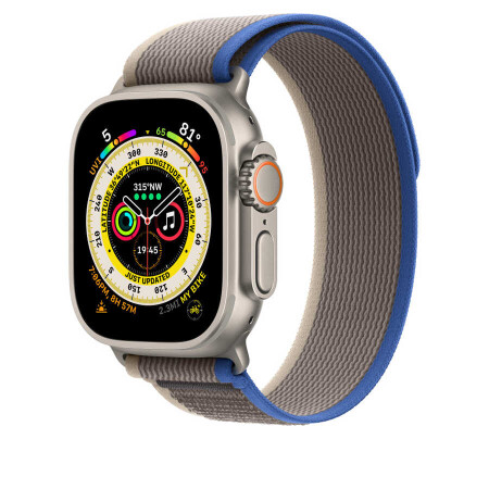 Apple Watch 38mm Wiwu Trail Loop Naylon Örgü İşlemeli Hasır Kordon Strap Kayış - 11