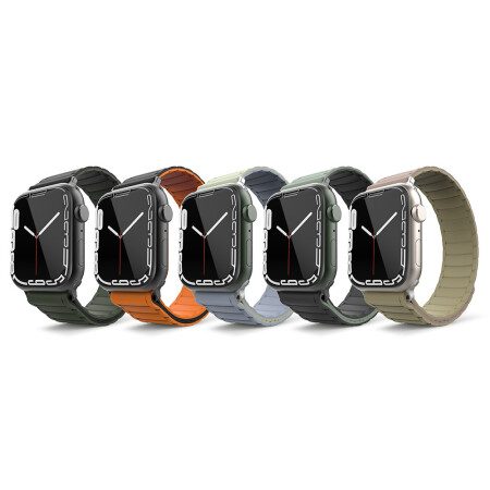 Apple Watch 38mm Zore KRD-122 Silikon Kordon Strap Kayış - 15