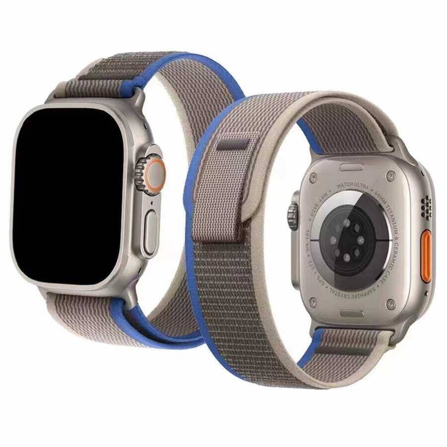 Apple Watch 38mm Zore KRD-77 Hasır Kordon - 5