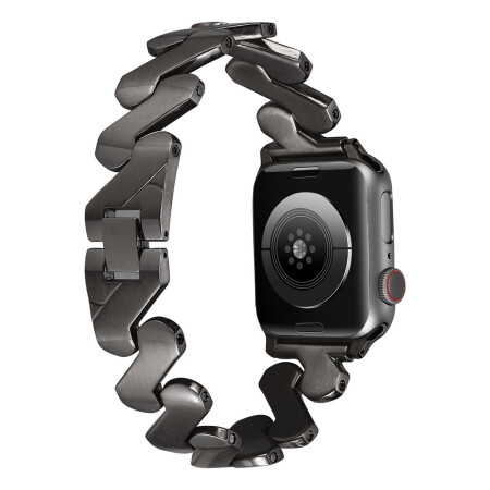 ​​​Apple Watch 40mm Kordon KRD-80 Metal Strap Kayış - 8