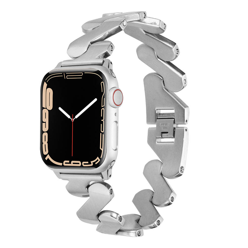 ​​​Apple Watch 40mm Kordon KRD-80 Metal Strap Kayış - 2