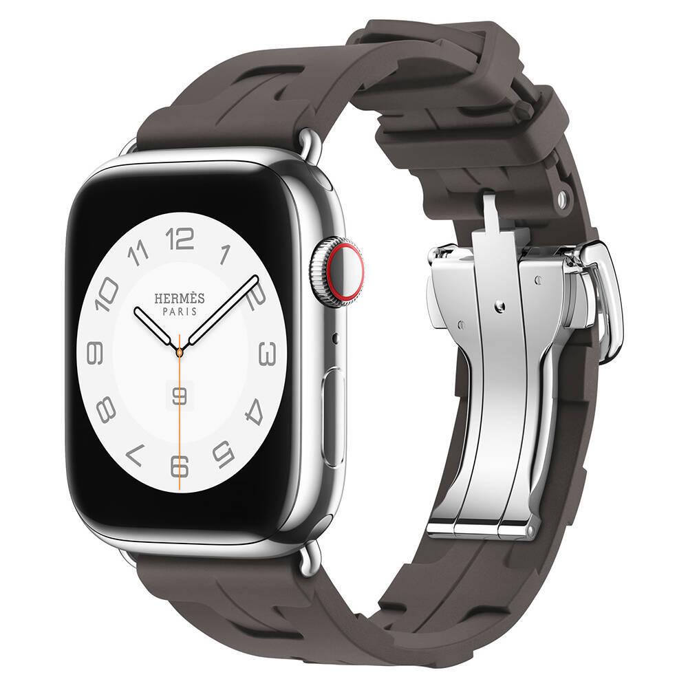 Apple Watch 40mm Spor Görünümlü Zore KRD-94 Silikon Kordon - 3