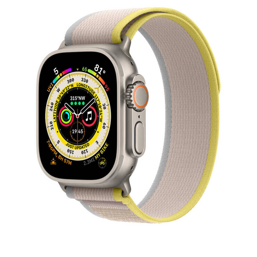 Apple Watch 40mm Wiwu Trail Loop Naylon Örgü İşlemeli Hasır Kordon Strap Kayış - 12