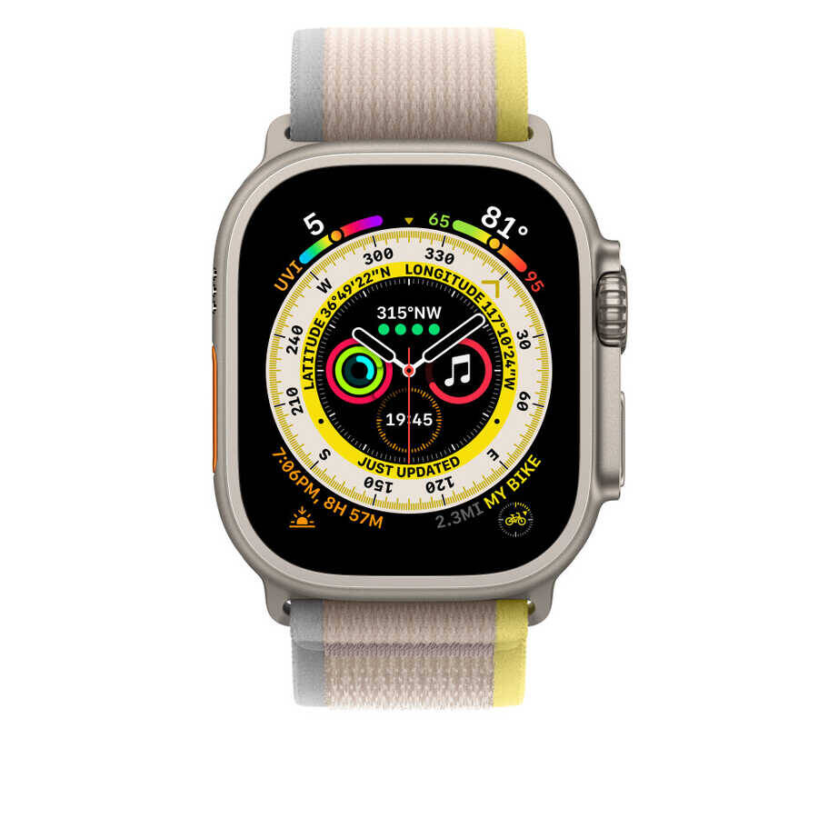 Apple Watch 40mm Wiwu Trail Loop Naylon Örgü İşlemeli Hasır Kordon Strap Kayış - 14