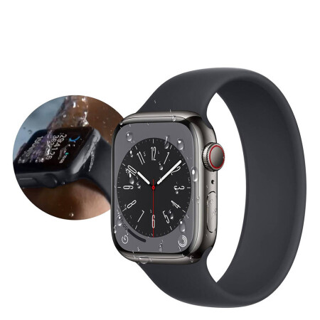 Apple Watch 40mm Wiwu Wi-JD105 Easy Install PMMA Pet Ekran Koruyucu + Kolay Uygulama Aparatı - 6