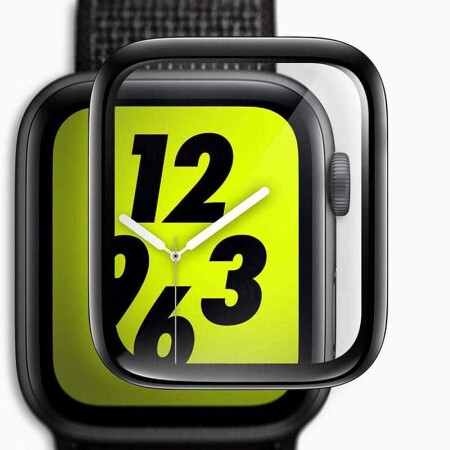 Apple Watch 40mm Zore Full Yapışkanlı Cam Ekran Koruyucu - 1